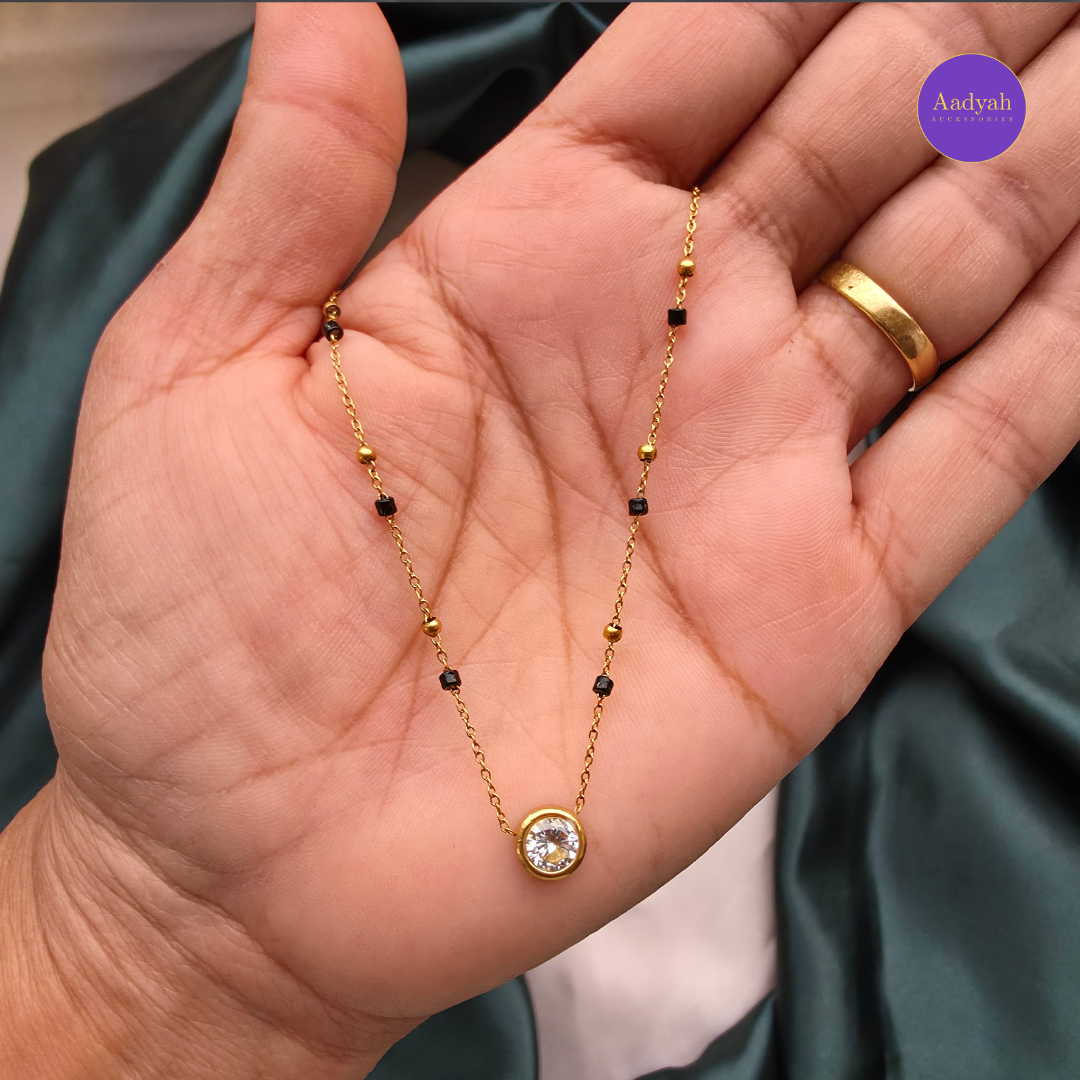 Mihira Anti-Tarnish Mangalsutra - Gold