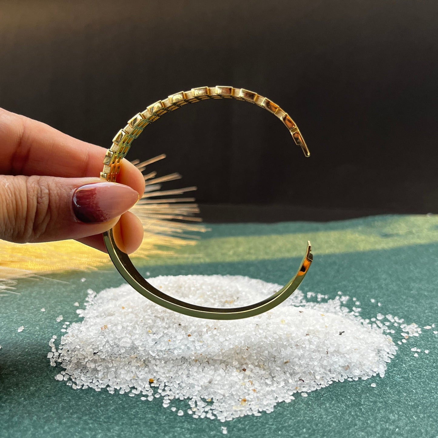 18K gold plated,Anti-tarnish bangles,Modern / sleek / elegant bangles