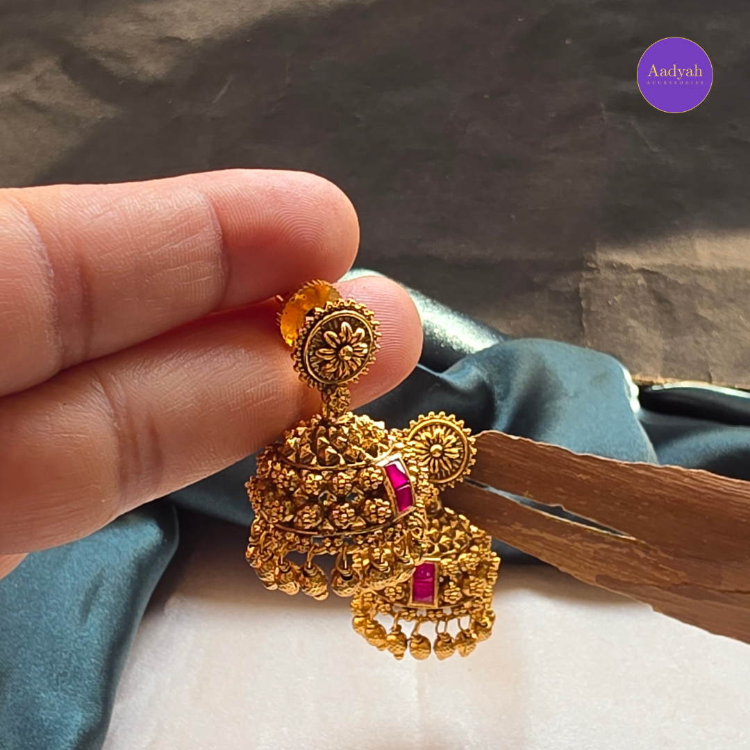 Designer Necklace Set - Antique