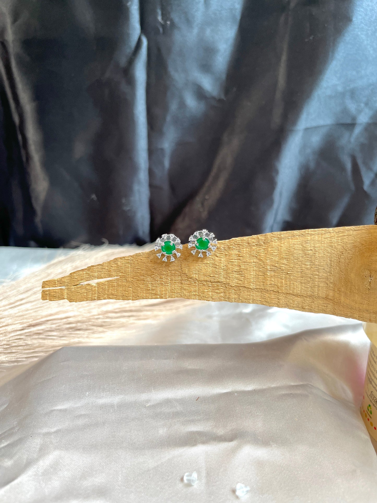 Simple Diamond Look Stud