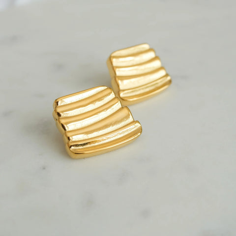 Geometric Stud Earring