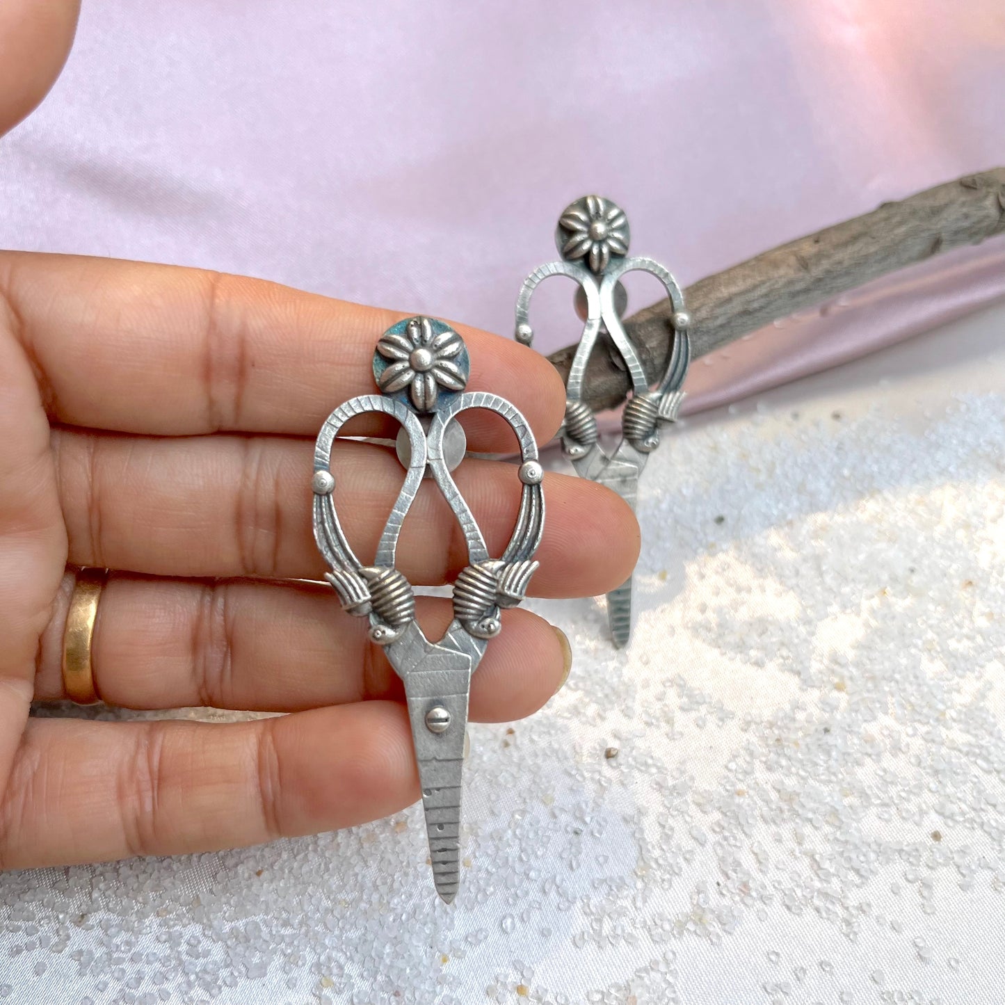 Scissors Funky Earrings