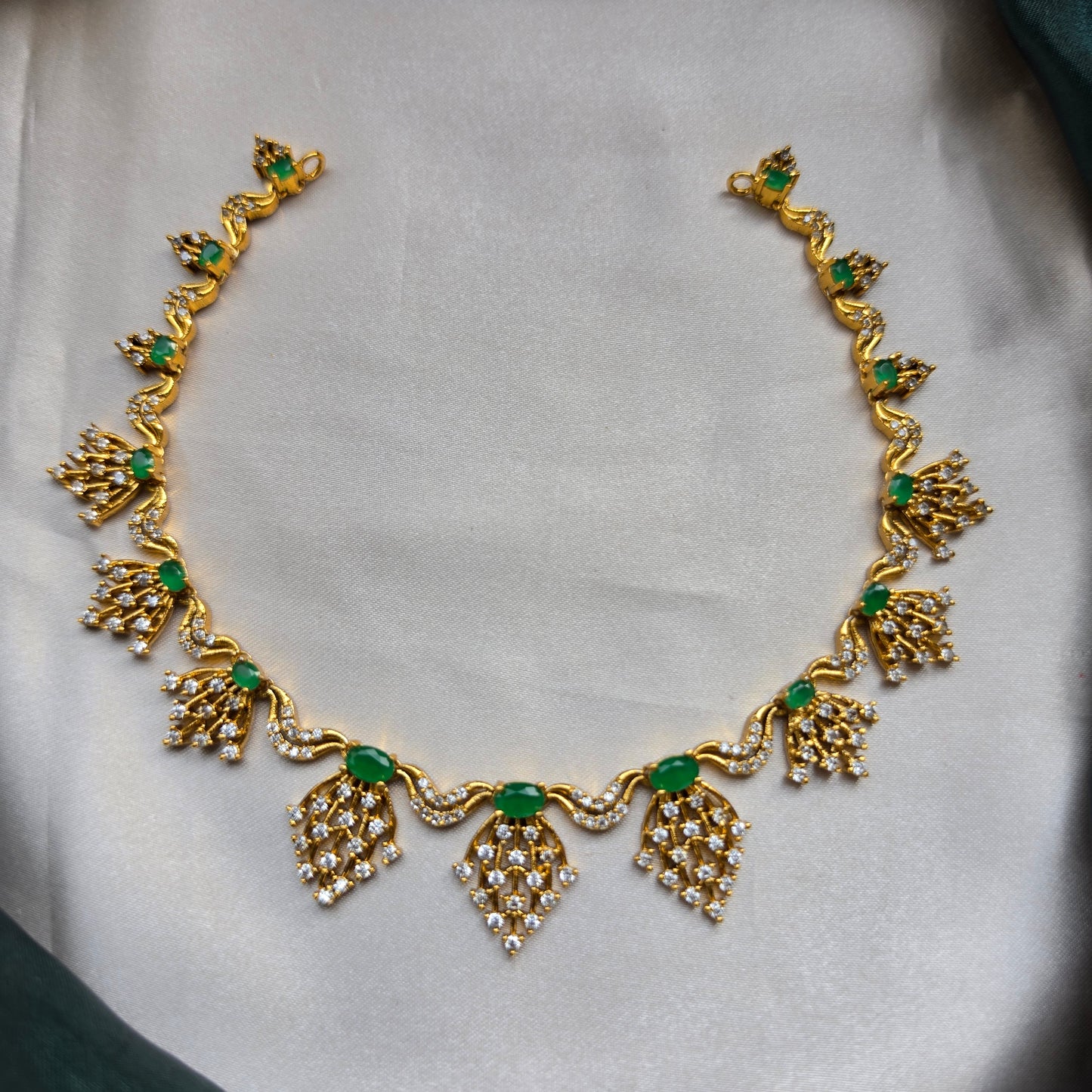 AD Stone Necklace Set
