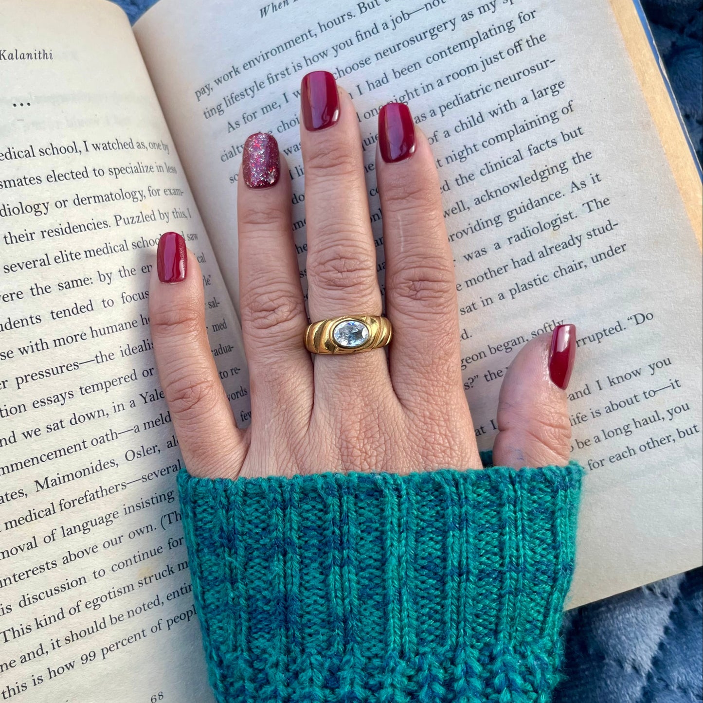 #stainlessteel #hercollection #antitranish #fingerring #minimalfingerring