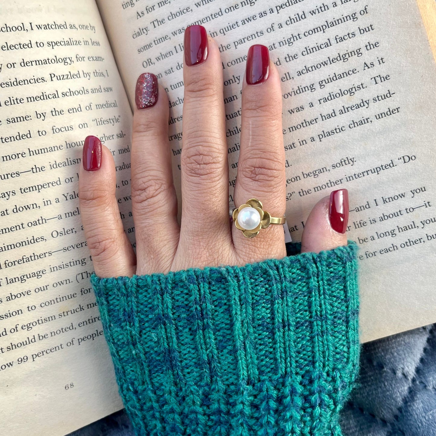 #stainlessteel #hercollection #antitranish #fingerring #minimalfingerring