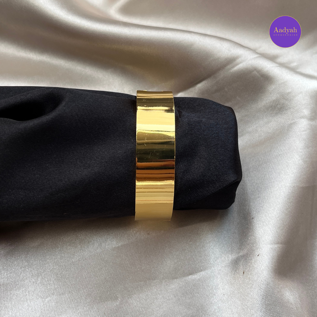 Anti-Tarnish Stone Studded Korean Bangle - Small Size