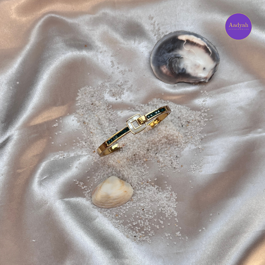 Gold Plated Designer Korean Bracelet Bangle