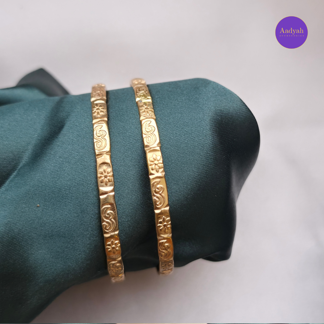 Ipsita Panchaloham Bangles - Set Of 2