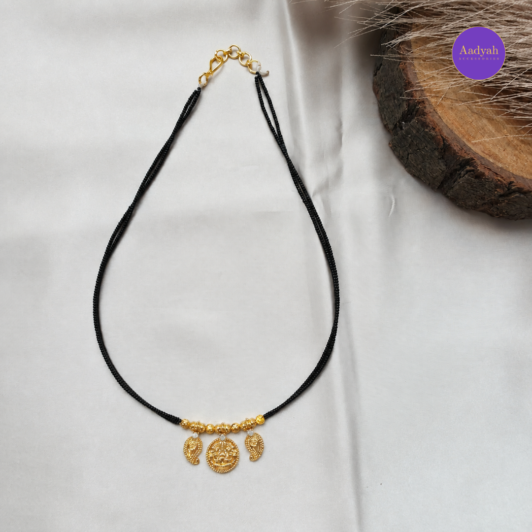 Kasu Mango - Mangalsutra - White