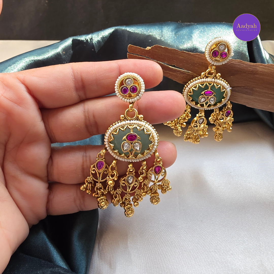 Kundan Designer Necklace Set - Heritage