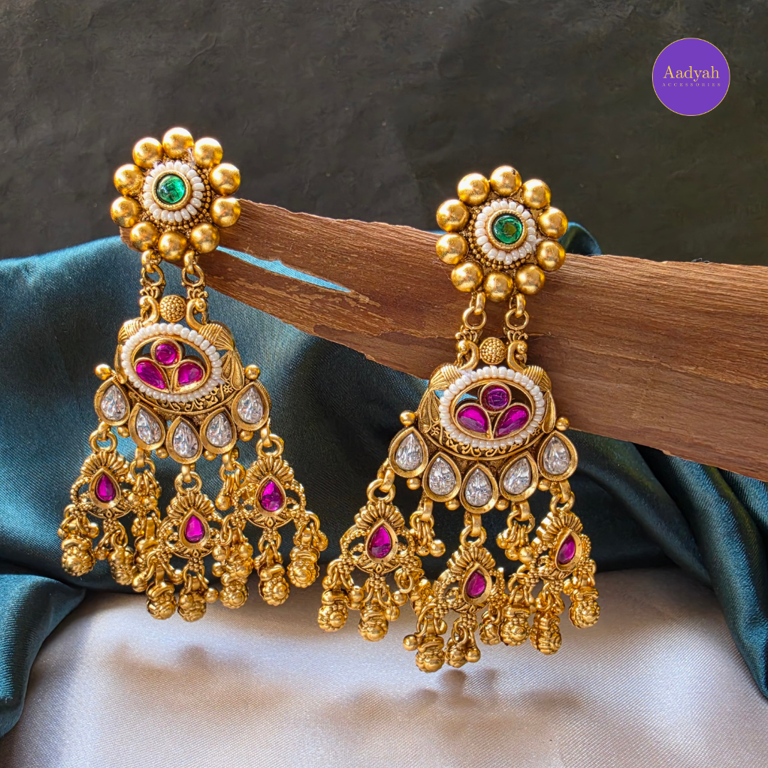 Kundan Designer Necklace Set - Heritage