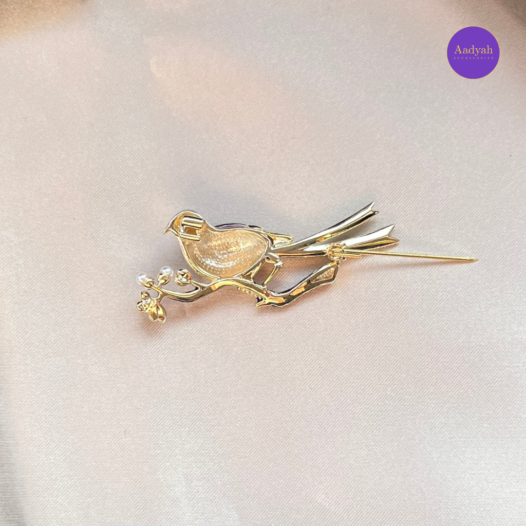 Little Birdy Enamel Brooch