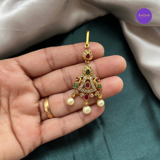 Maang Tikka - Multi Stone