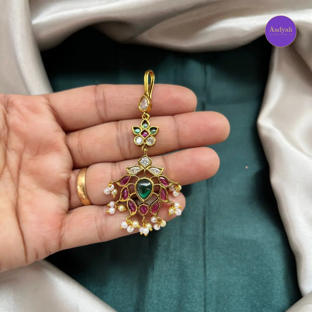 Maang Tikka - Multi Stone