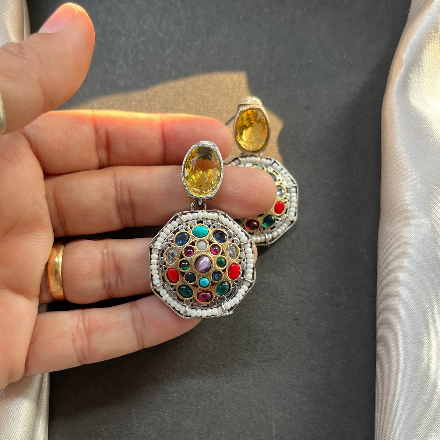 #templejewellery #meenakarijewellery #silverjewellery #chandbali #kempjewellery #fashionjewellery #oxidizedjewelry #trendy #mumbai #onlinejewellery #fashionblogger #imitationjewellery #chennaijewellery #jumka #india #bridaljewellery #indianaccessories #kemp #freeshipping #oxidized #antiquejewelry #templejewelry #bangles #celebrityjewellery #jhumki #love #aaram #dancejewelry #oxidizejewellery #silveralike