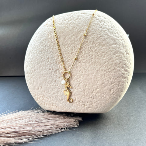 Seahorse Pendant Neck Chain