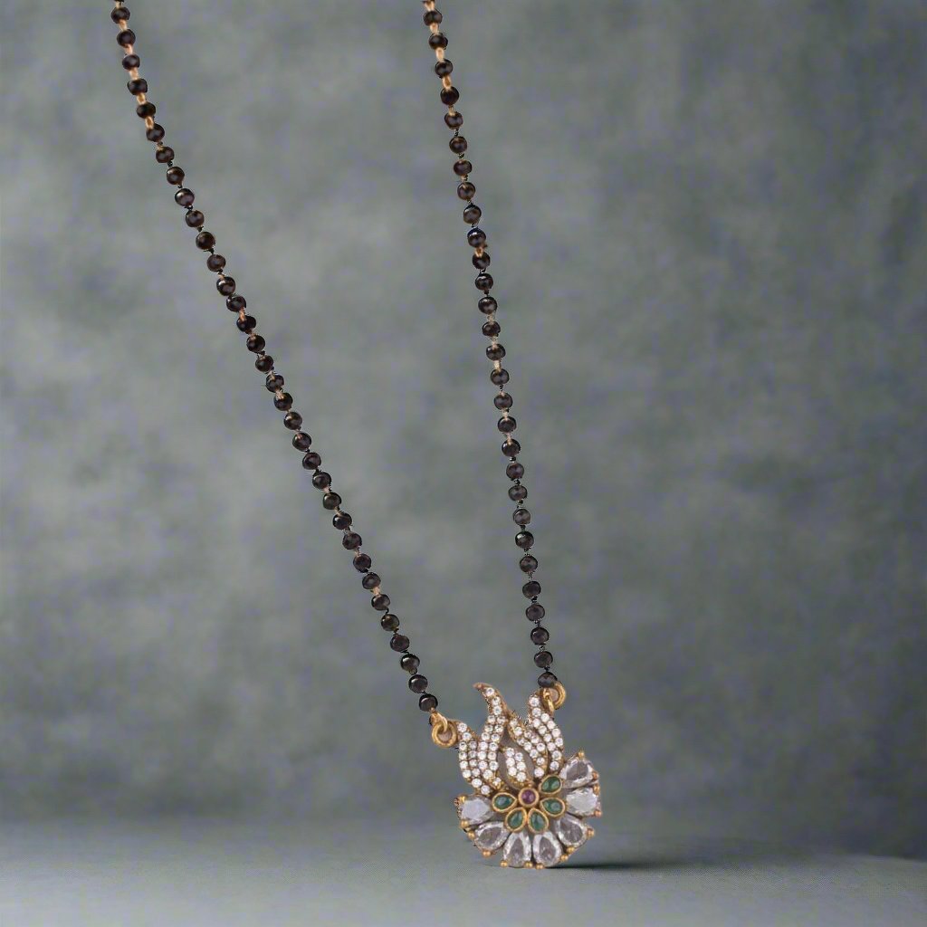 Mangalsutra,Black Beads, Bride Essentials, Carat BlackBead