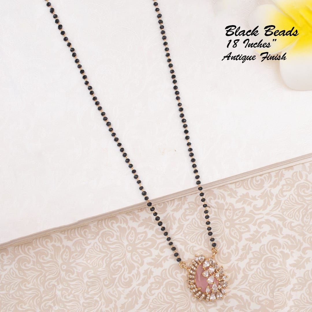 Mangalsutra,Black Beads, Bride Essentials, Carat BlackBead