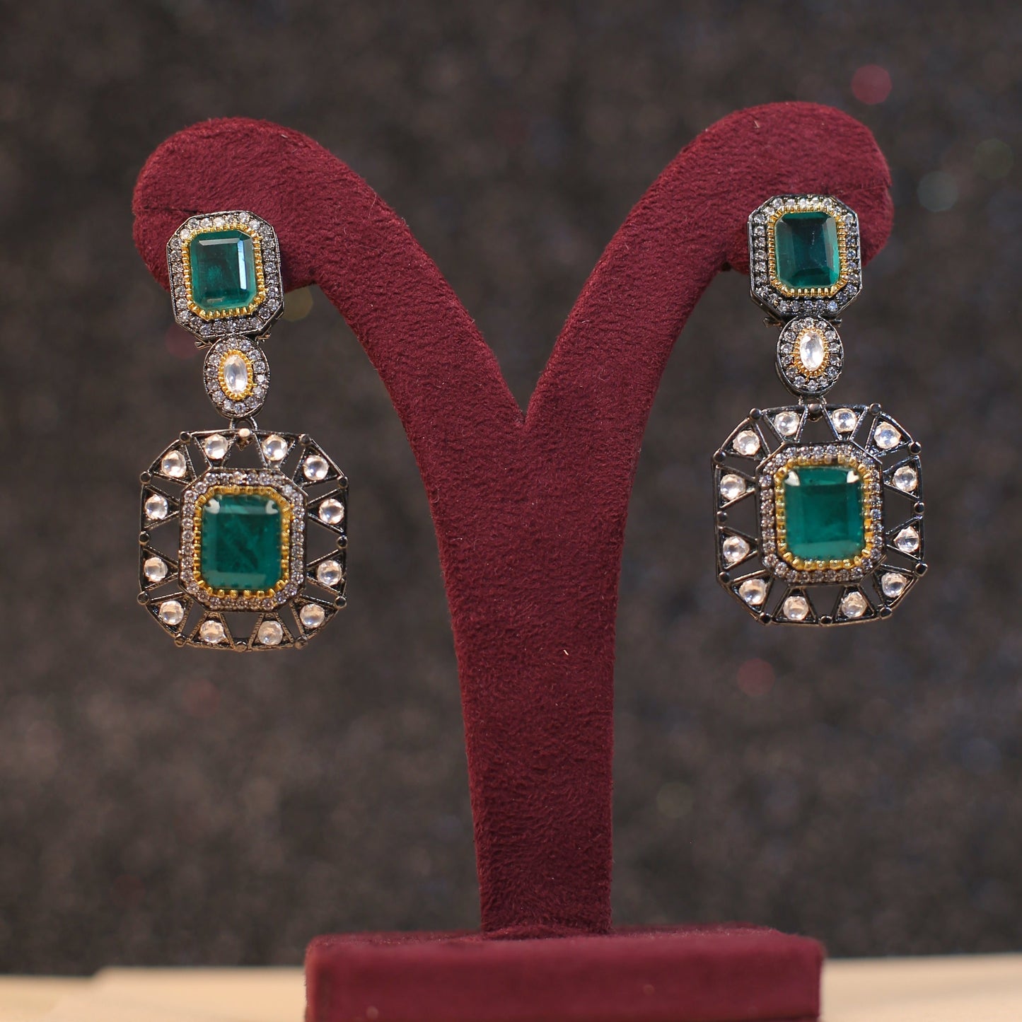 Pachi Kundan, Kundan Stud,Kundan Earring, Kundan Stud