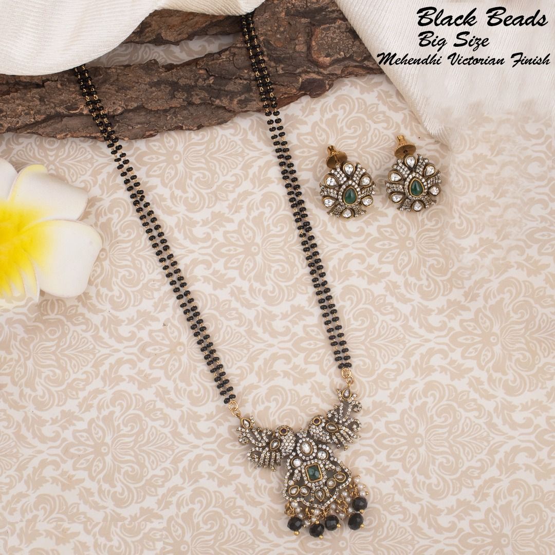 Mangalsutra,Black Beads, Bride Essentials, Carat BlackBead