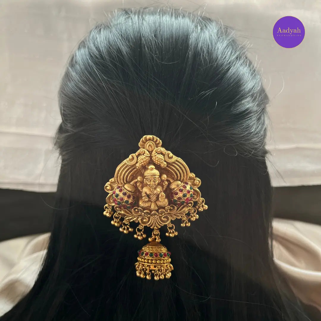 Temple U Hair Pin - Multi Stone