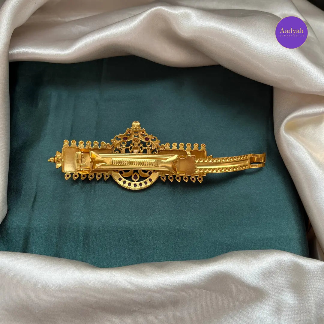 Temple U Hair Pin - Gold