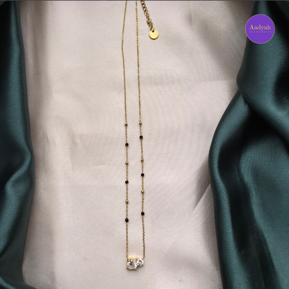 Nitya Anti Tarnish Mangalsutra - Gold