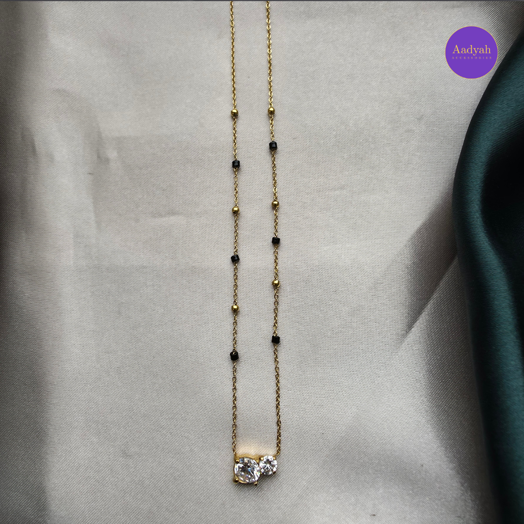Nitya Anti Tarnish Mangalsutra - Gold