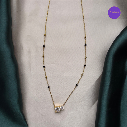Nitya Anti Tarnish Mangalsutra - Gold