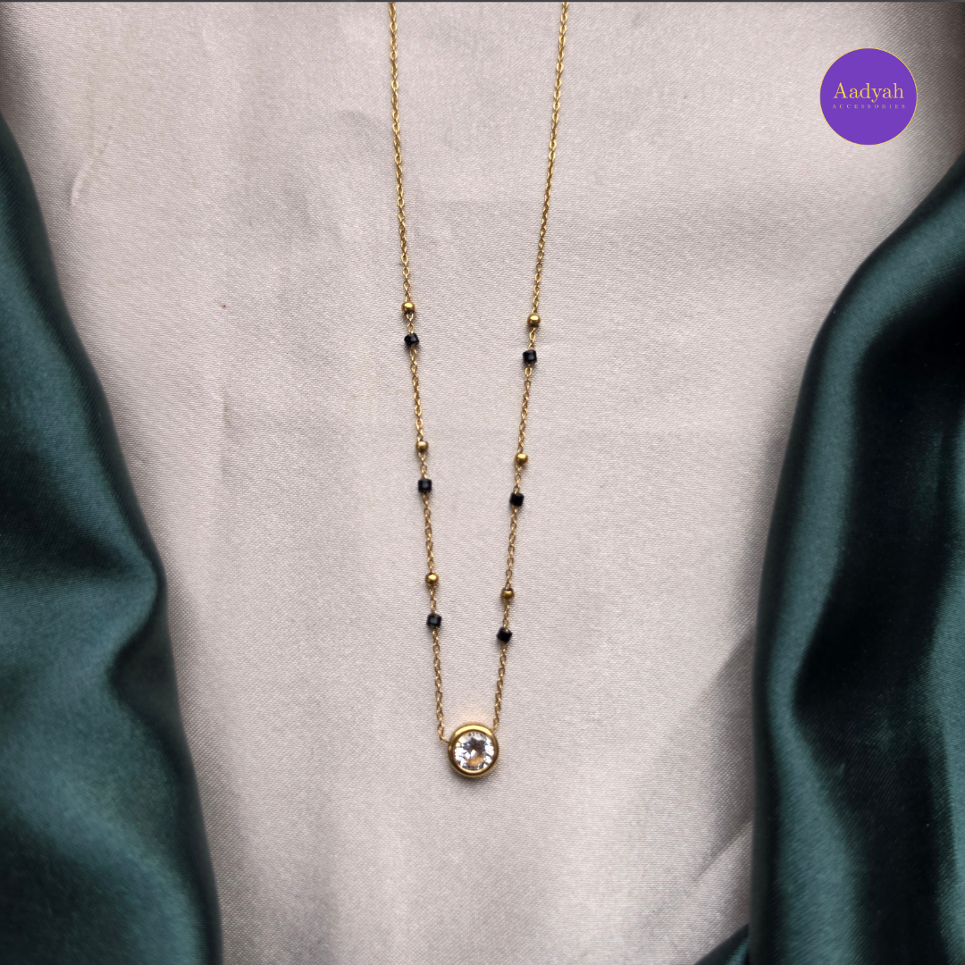 Mihira Anti-Tarnish Mangalsutra - Gold
