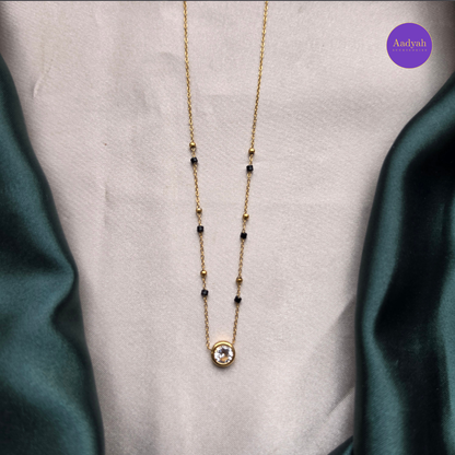 Mihira Anti-Tarnish Mangalsutra - Gold