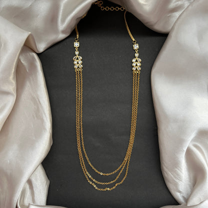 Gold look alike necklace set with matching earrings – traditional bridal imitation jewelry,Traditional gold tone necklace set – imitation kundan jewelry for festive and bridal wear