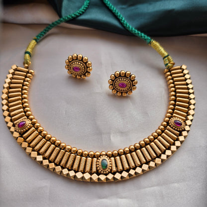 Palakasalaru Necklace Set - Multi