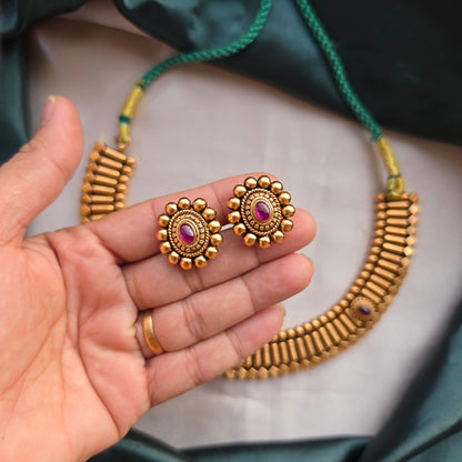 Palakasalaru Necklace Set - Multi
