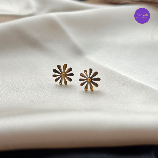 Floral - Small Stud