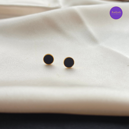 Black Aura - Small Stud