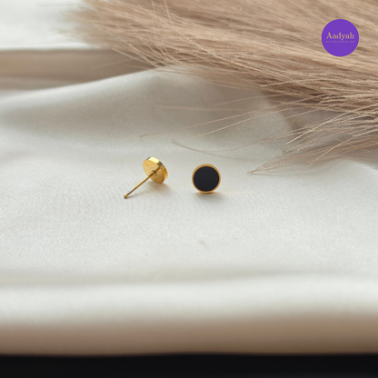 Black Aura - Small Stud