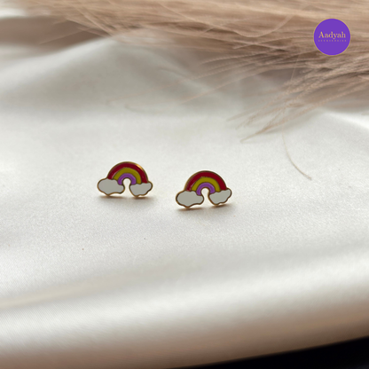Rainbow - Small Stud