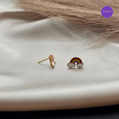 Rainbow - Small Stud