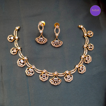 AD Stone Necklace Set