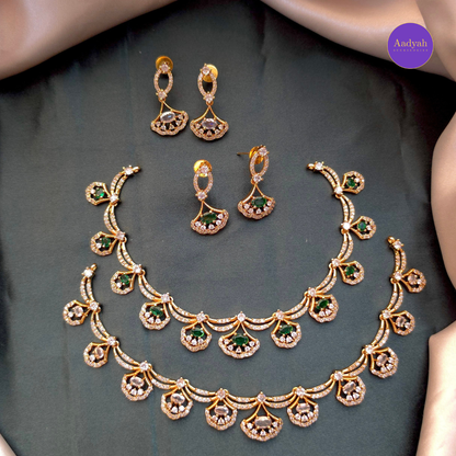 AD Stone Necklace Set