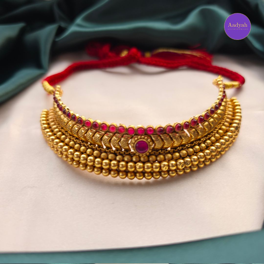 Adiga Necklace Set - Matt