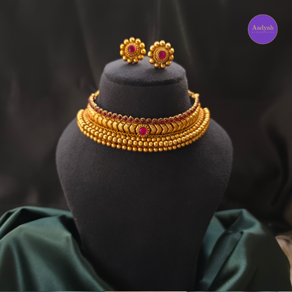 Adiga Necklace Set - Matt