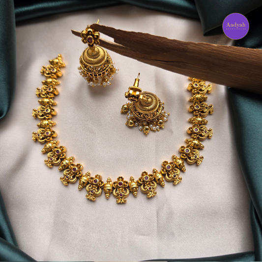 Adira Necklace Set - Antique