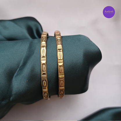 Athira Panchaloham Bangles - Set Of 2