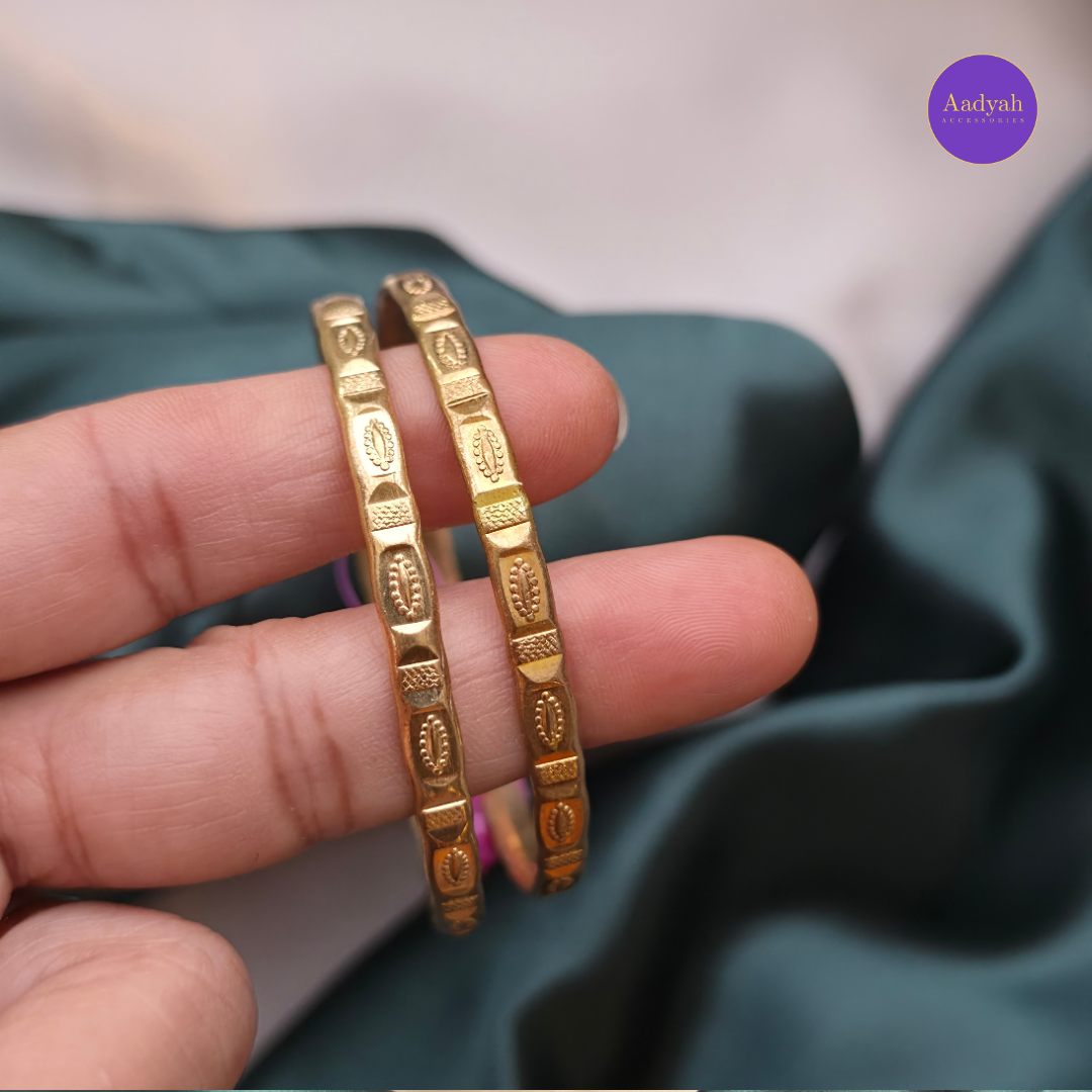 Athira Panchaloham Bangles - Set Of 2