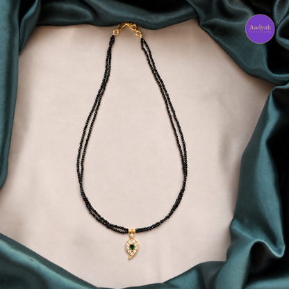 AD Mango Black Diamond Mangalsutra