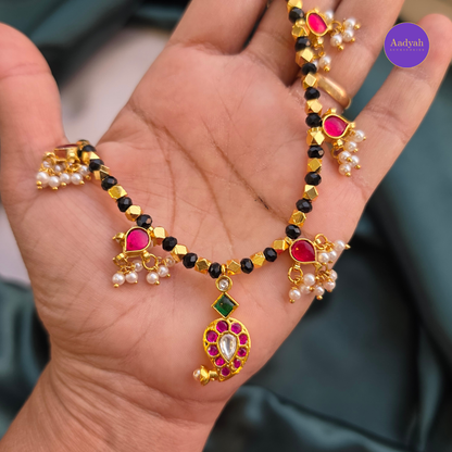 Jadau Palakasalaru Mangalsutra