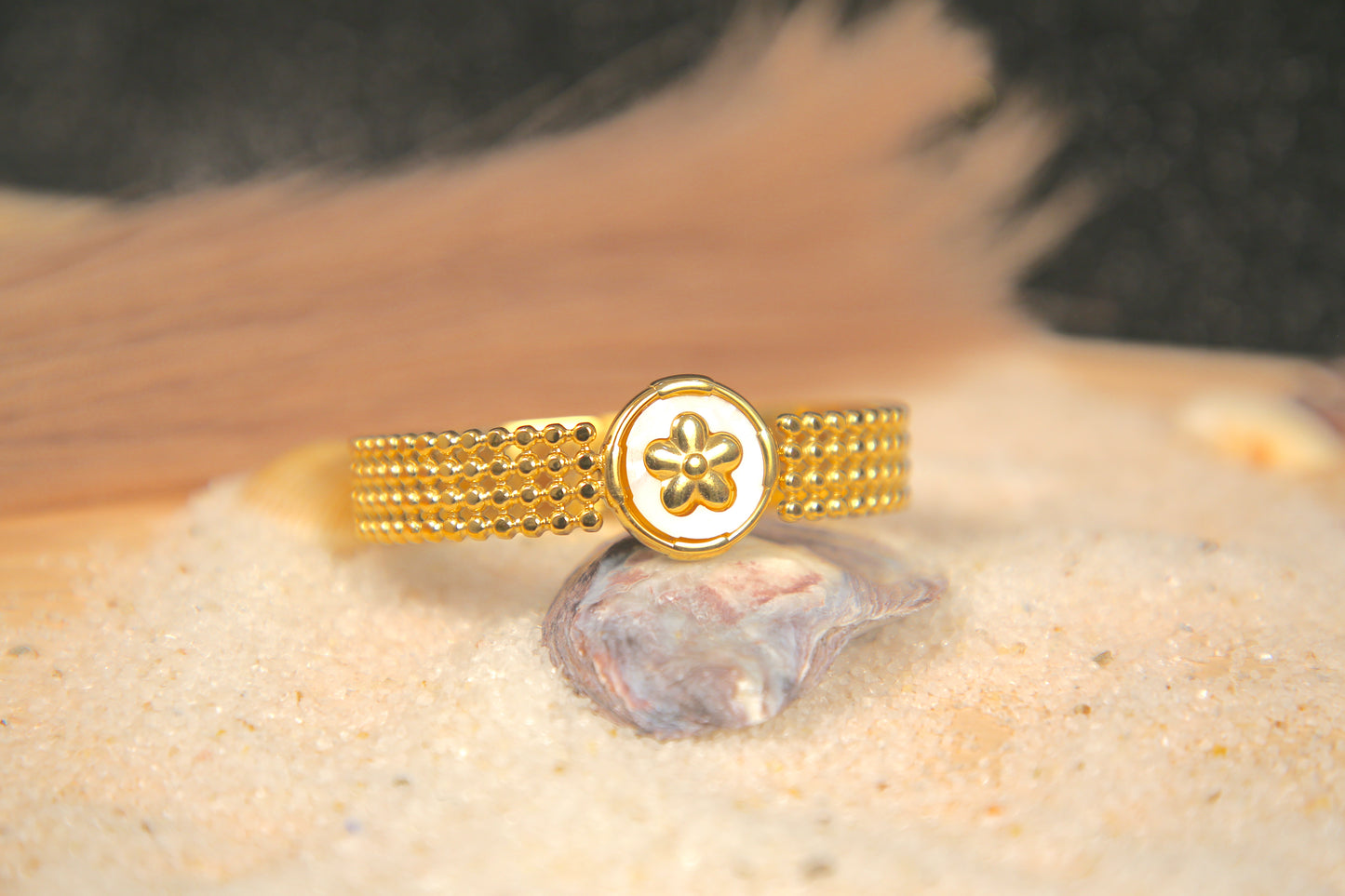 Floral Kada Bangle