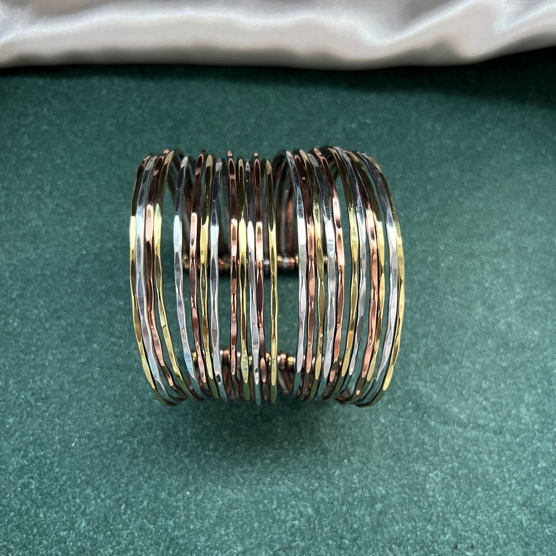 Oxidised German silver bangles – traditional openable bangle set for boho styling ,Bohemian style German silver look bangles – oxidised openable bangles for festive outfits